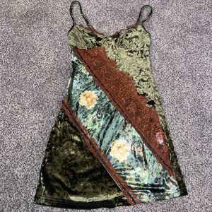 Velvet Mini Dress